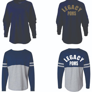 Legacy Poms Oversize Jersey