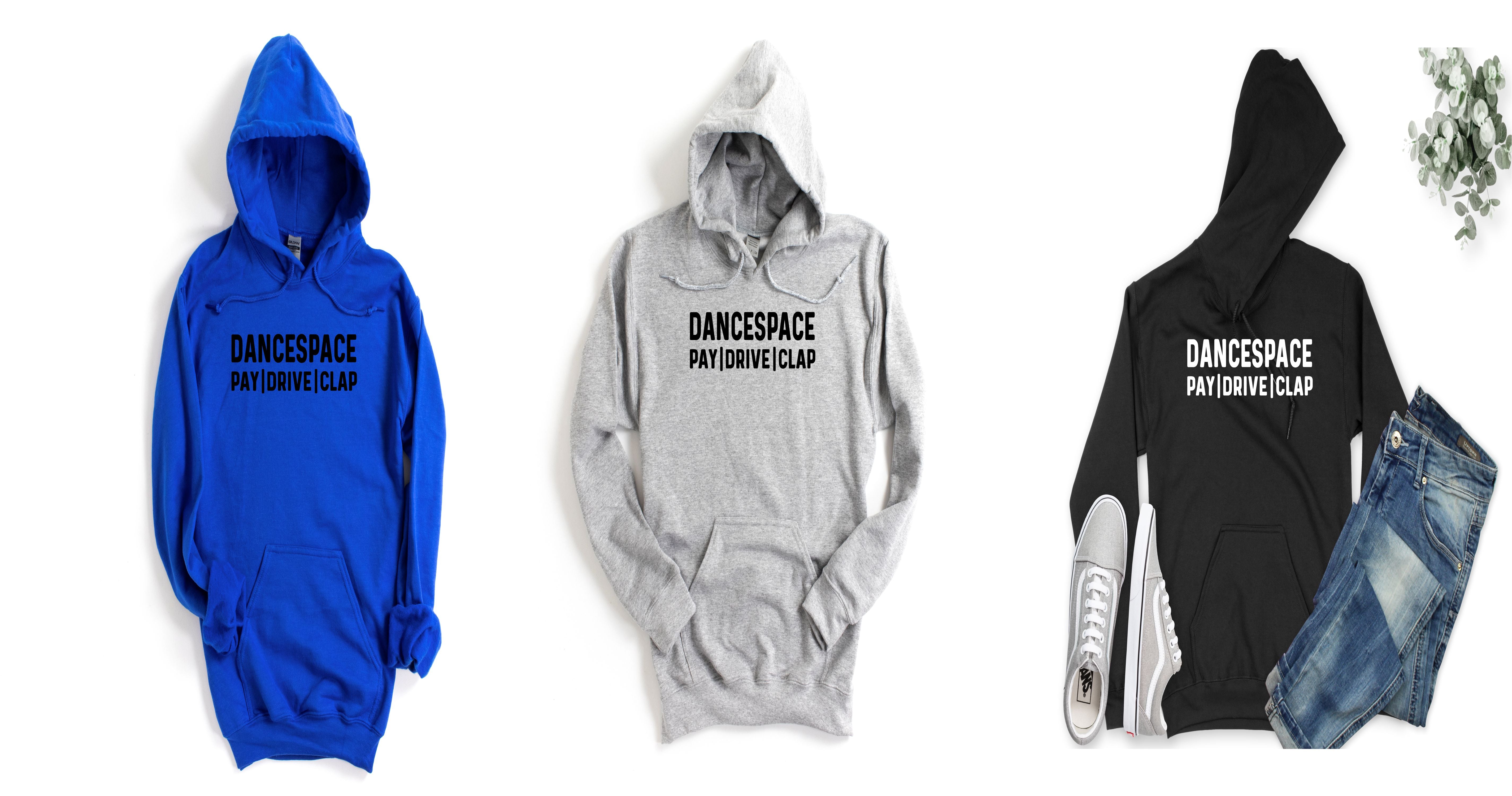 DanceSpace Pay Drive Clap Hoodie